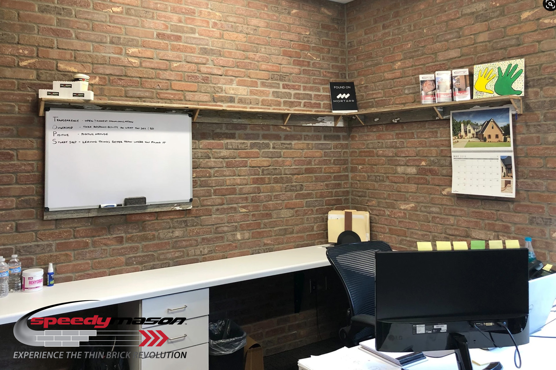 Speedymason thin brick panel systems